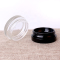 30ml empty Clear Glass Balm Jars for cosmetic with lid